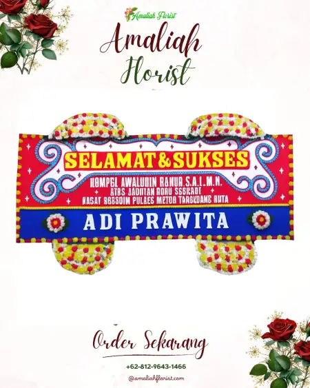 Papan Bunga Ucapan Selamat Kramattemanggung